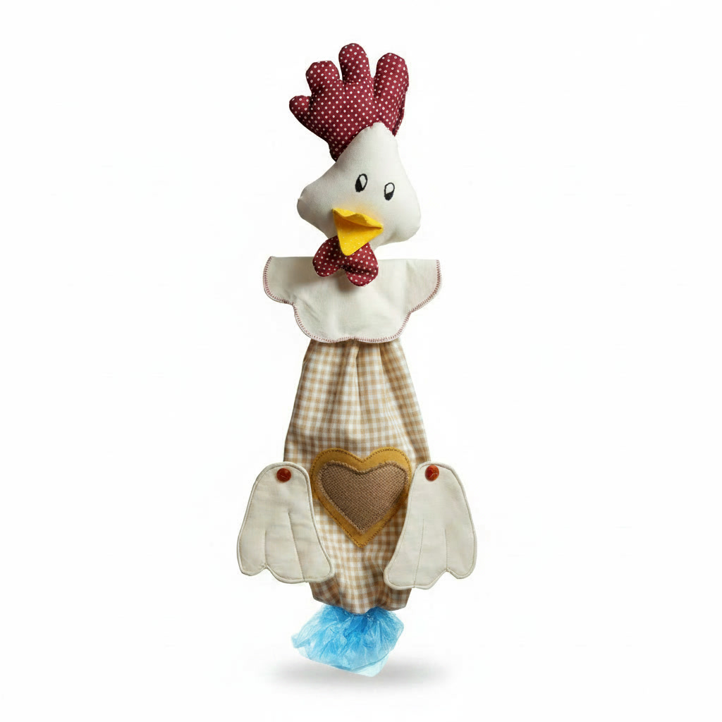 Organizador para bolsas reutilizables y bolsas de supermercado - Gallinita - Image 3