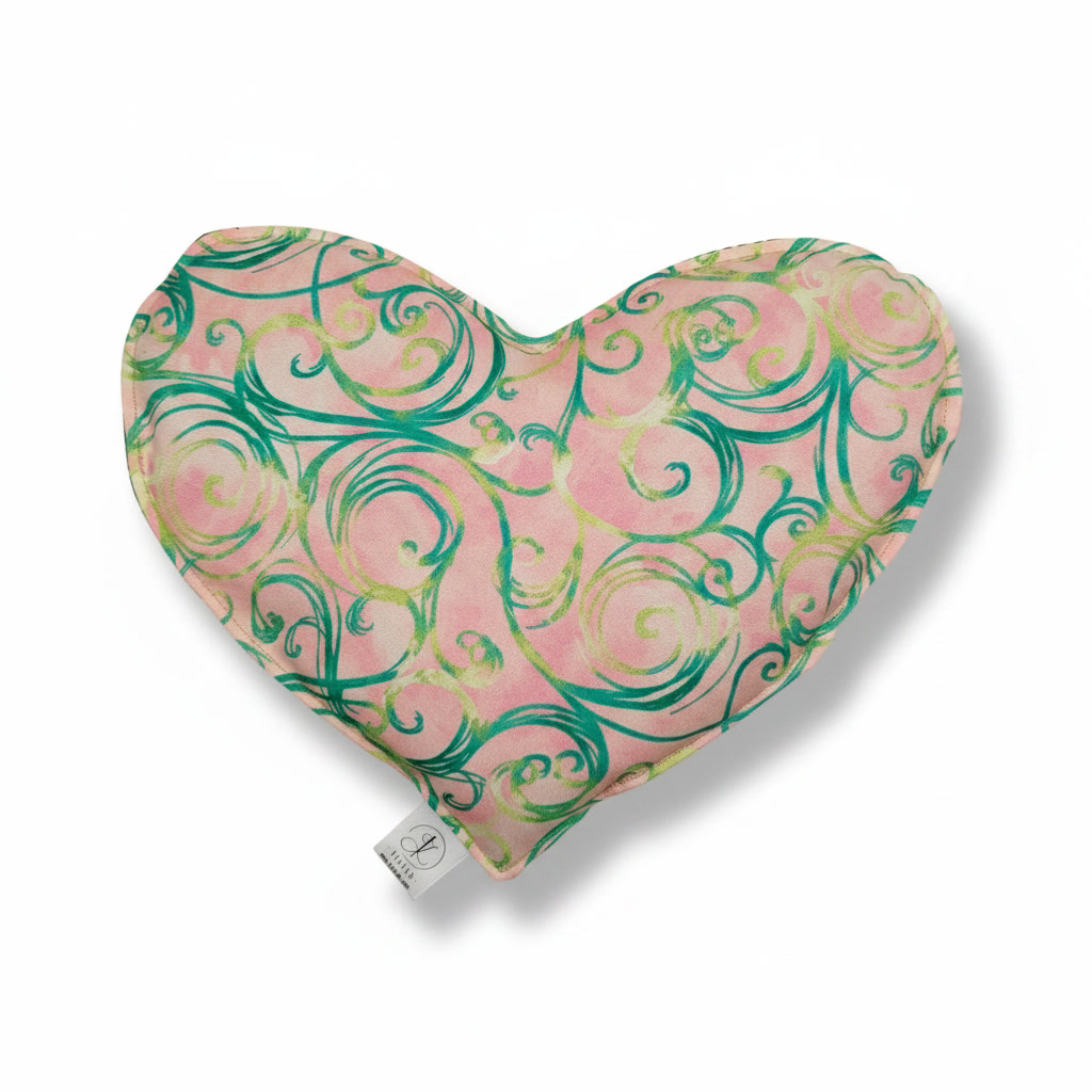 Almohada térmica Corazón Jardín Encantado
