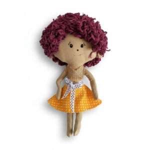 Manuela – Muñeca Artesanal Hecha a Mano