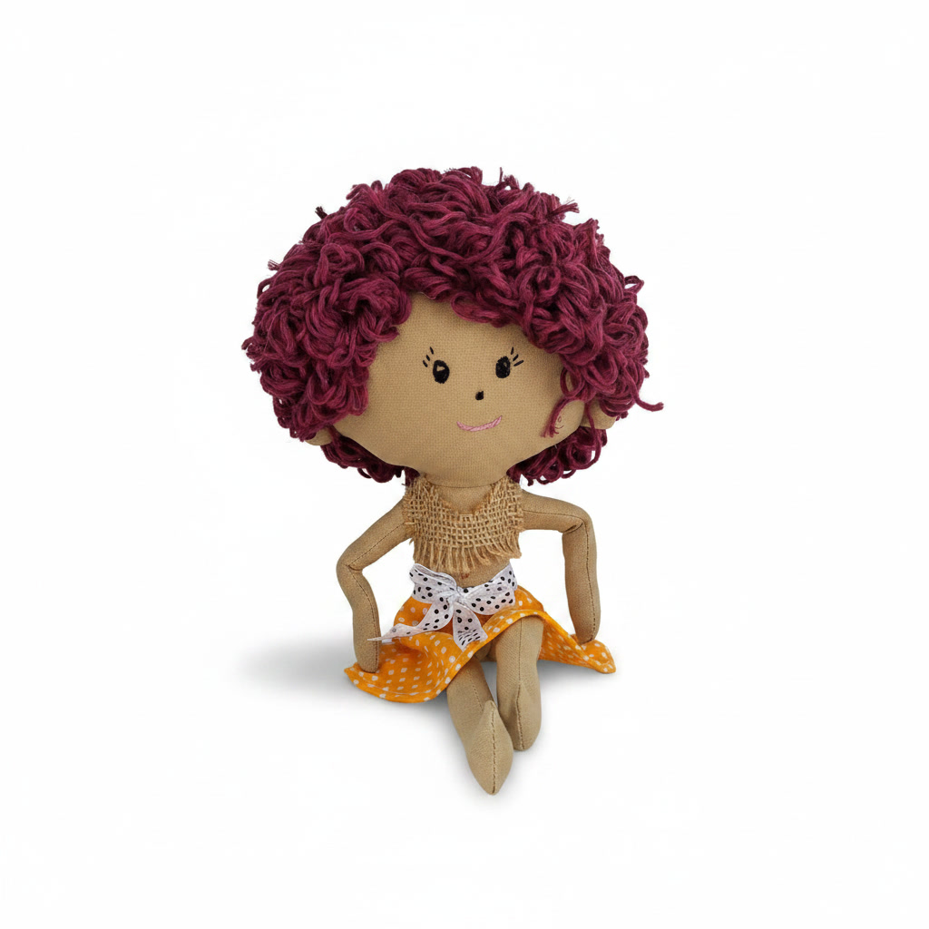 Manuela – Muñeca Artesanal Hecha a Mano - Image 2