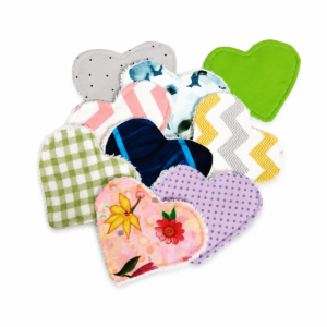 4 Pads Desmaquillantes Reutilizables Corazón