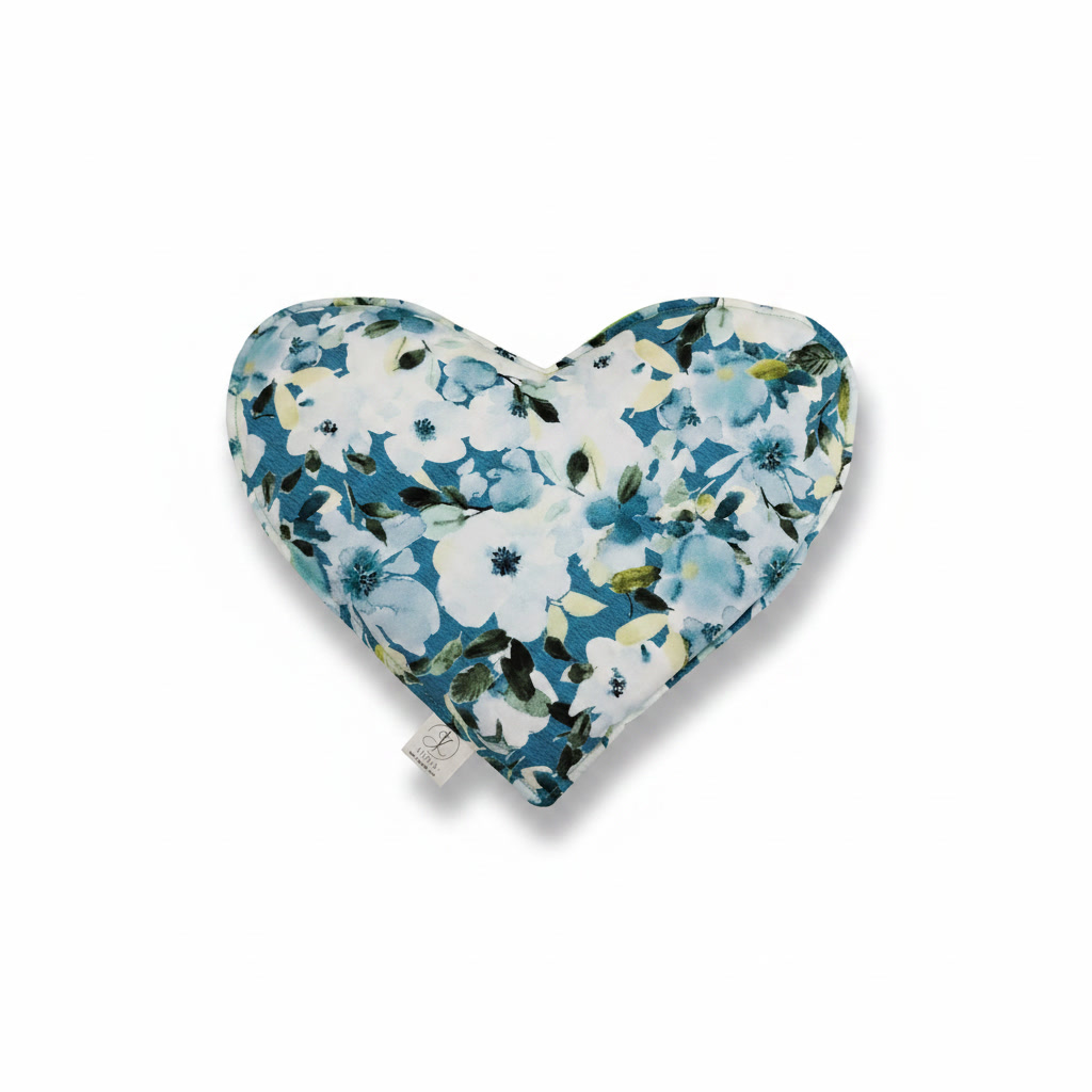 Almohada térmica Corazón Flora