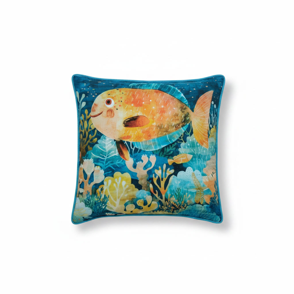 Almohada térmica Pez
